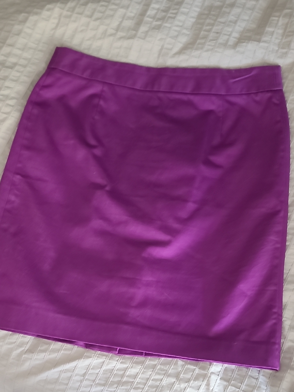 J. Crew Bright Purple Pencil Skirt